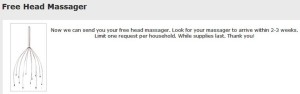 Massageador cabeca confirm