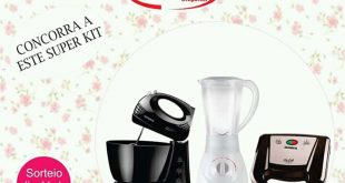 sorteio kit de eletrodomesticos