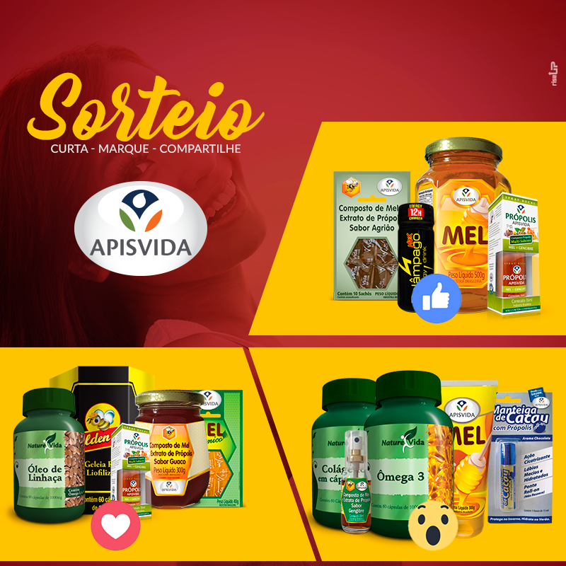 sorteio kit de produtos natural