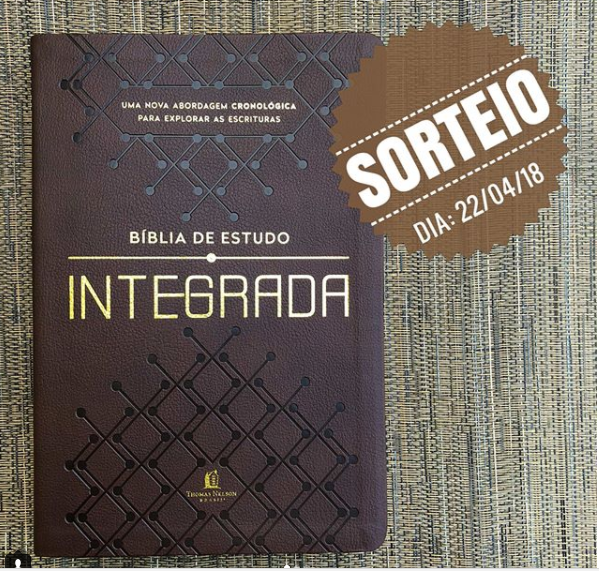 sorteio bilbia de estudo integrada