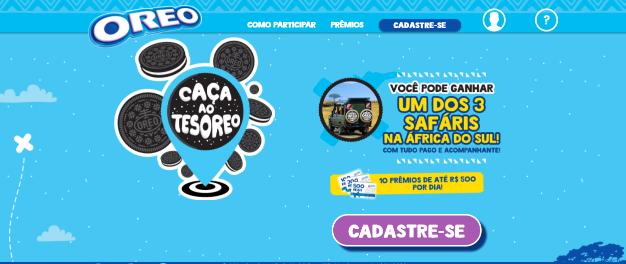 promocao caca ao tesouro oreo