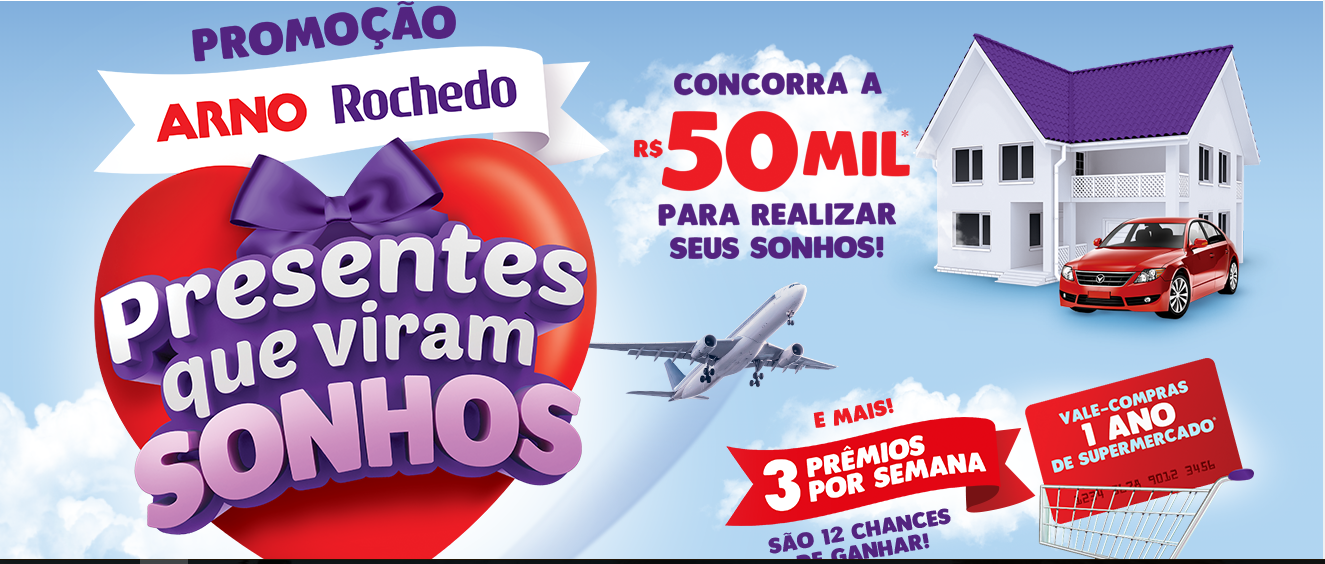 promocao arno rochedo 2018 presentes que viram sonho