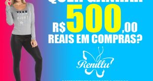 sorteio 500 reais roupas