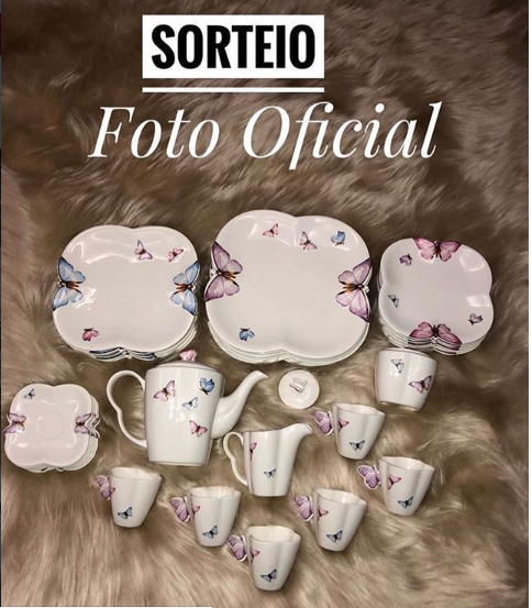 sorteio jogo de jantar