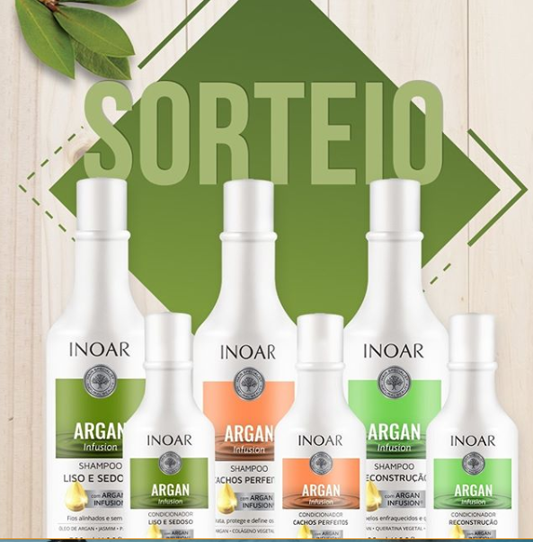 sorteio kit da inoar