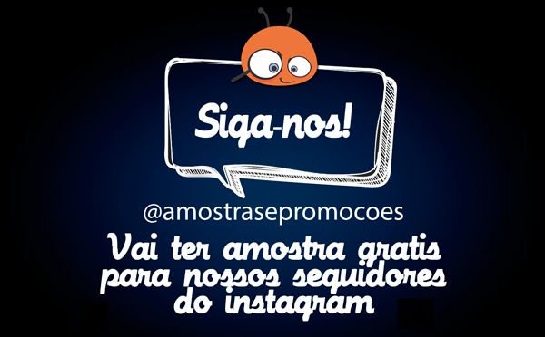 amostra gratis no instagram