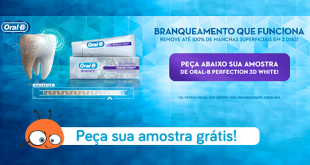 amostra gratis oral B