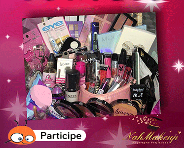 sorteio cesta de maquiagem