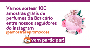 amostra gratis boticario