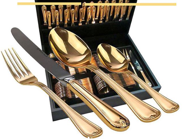 sorteio faqueiro dourado