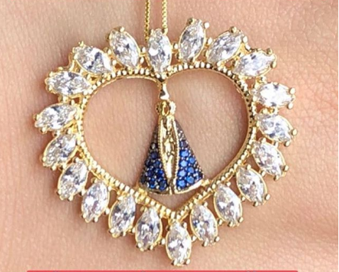 sorteio joia com imagem de Aparecida