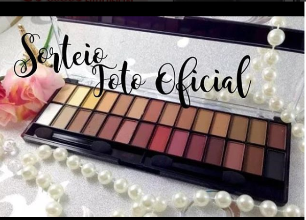 sorteio paleta de sombras