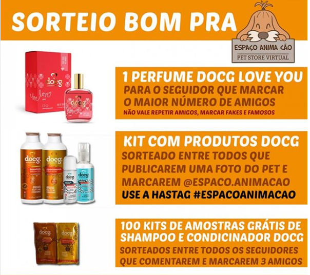 sorteio produtos para dogs