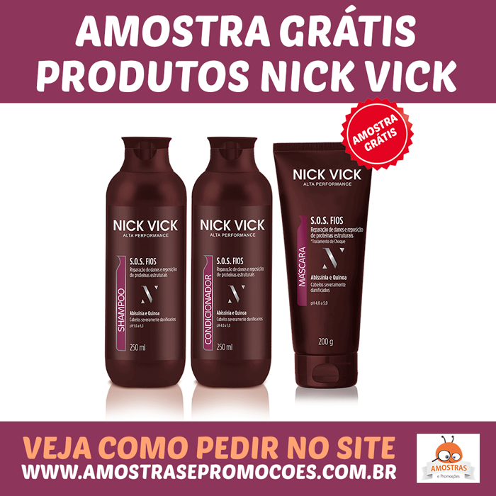 amostras-gratis-produtos-nick-vick