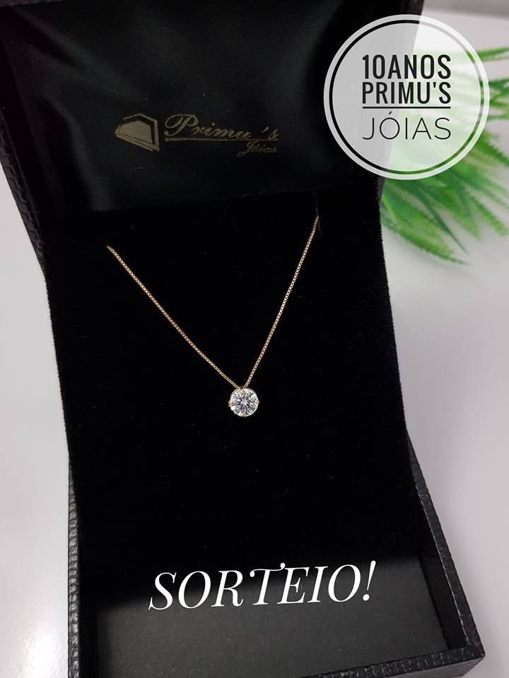 Sorteio joia 18k