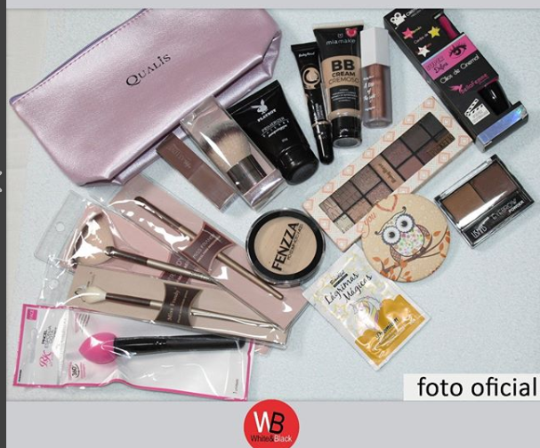 sorteio maquiagem e necessaire