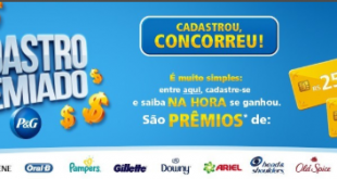 promocao cadastro premiado peg