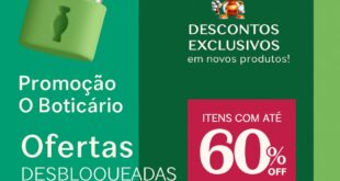 promoção o boticário com 60% off