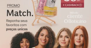 PROMOÇÃO 0 % OF LINHA MATCH O BOTICÁRIO