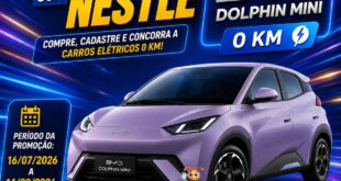 promoção nestlé sorteia carro elétrico