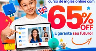 PROMOÇÃO CURSO INGLÊS 65% OFF
